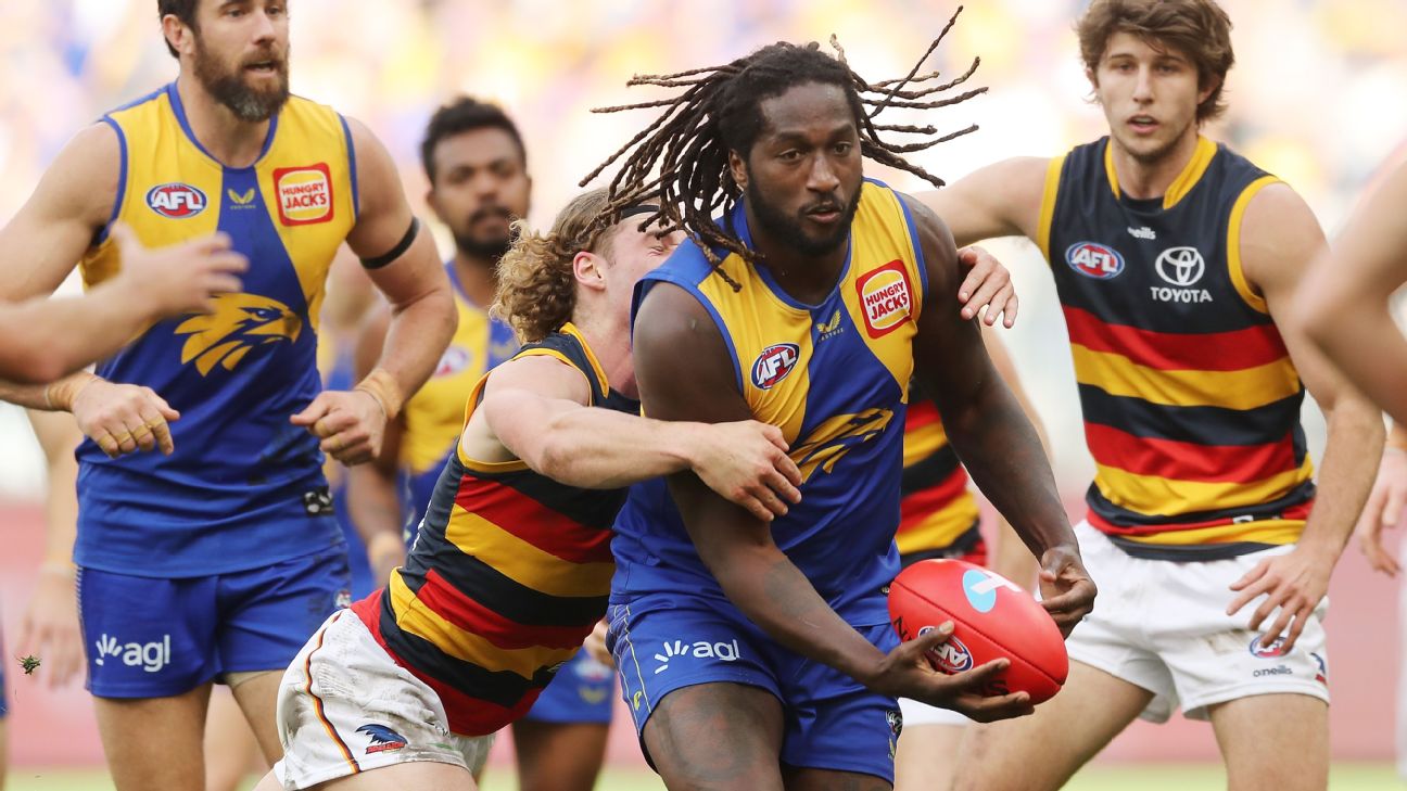 Nic Naitanui signs new deal with West Coast Eagles for three years