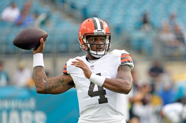 Cleveland Browns’ Deshaun Watson, in interview, apologizes to ‘all of the women that I have impacted in this situation’