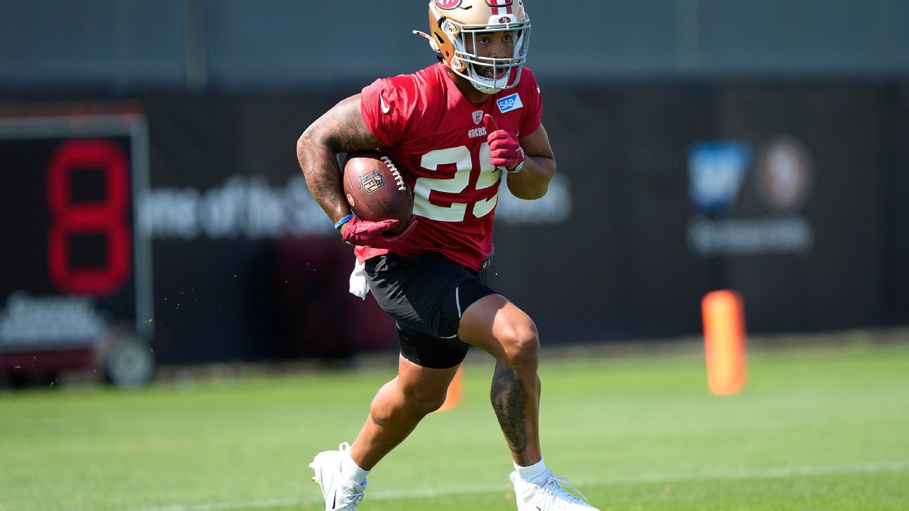 49ers' Elijah Mitchell activated off IR: RB to return vs. Chargers
