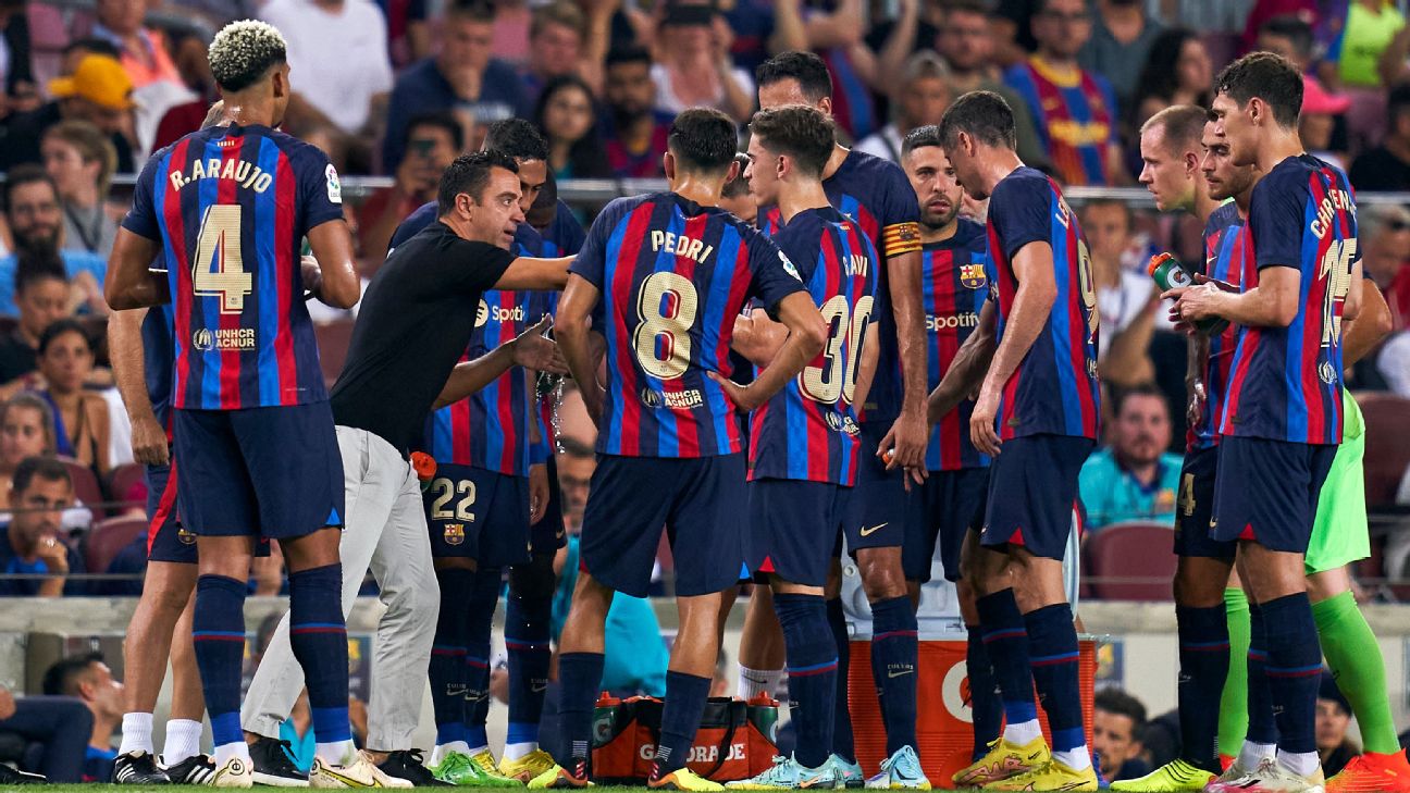 Barcelona still need to strengthen squad, Xavi says after disappointing draw to start LaLiga