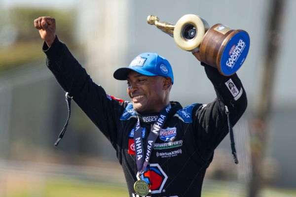 Brown races to first NHRA win as team owner