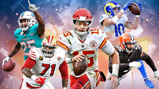 Ranking the top 100 NFL players for this season: The best of the best, starting with Mahomes