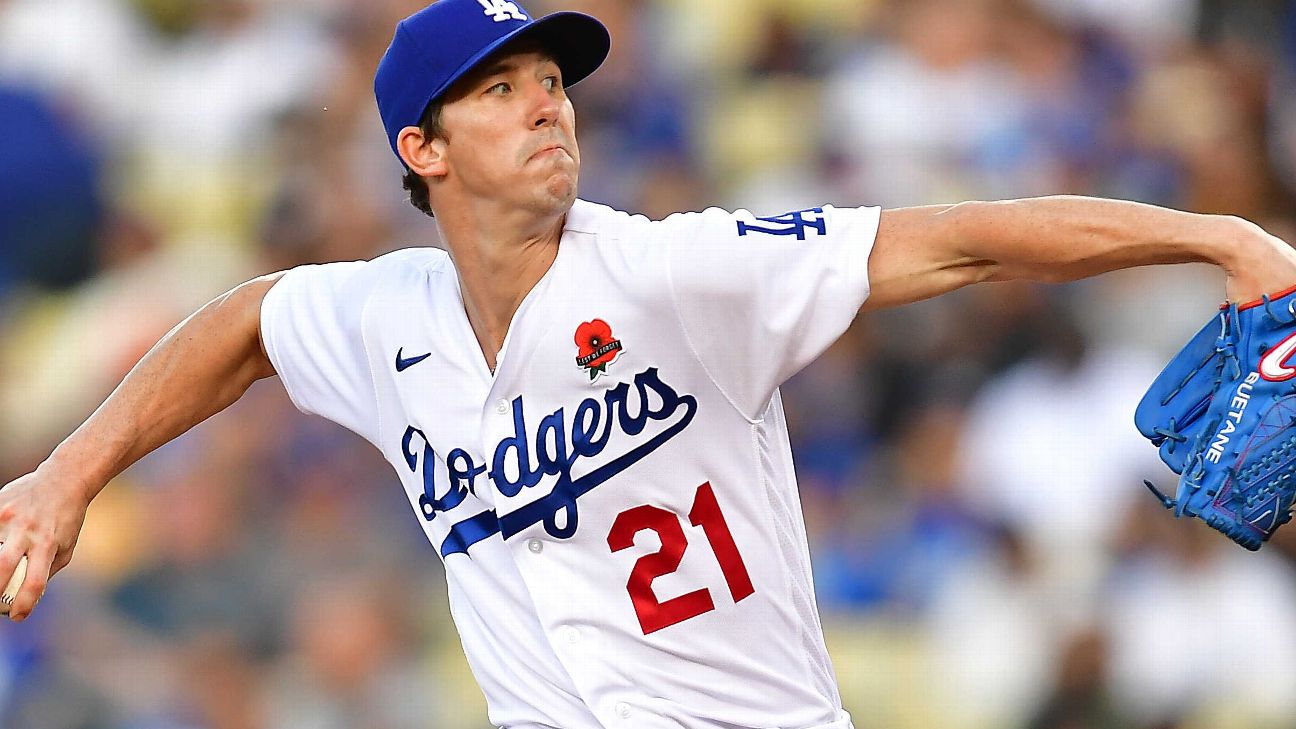 Dustin May - Los Angeles Dodgers Starting Pitcher - ESPN