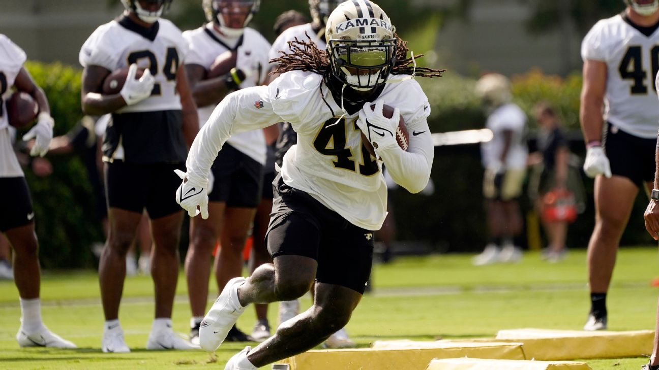 It's official, Kamara out for Saints-Bucs game