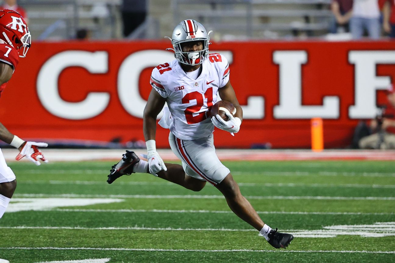 Sources: Ohio State RB Pryor injured, out for '22