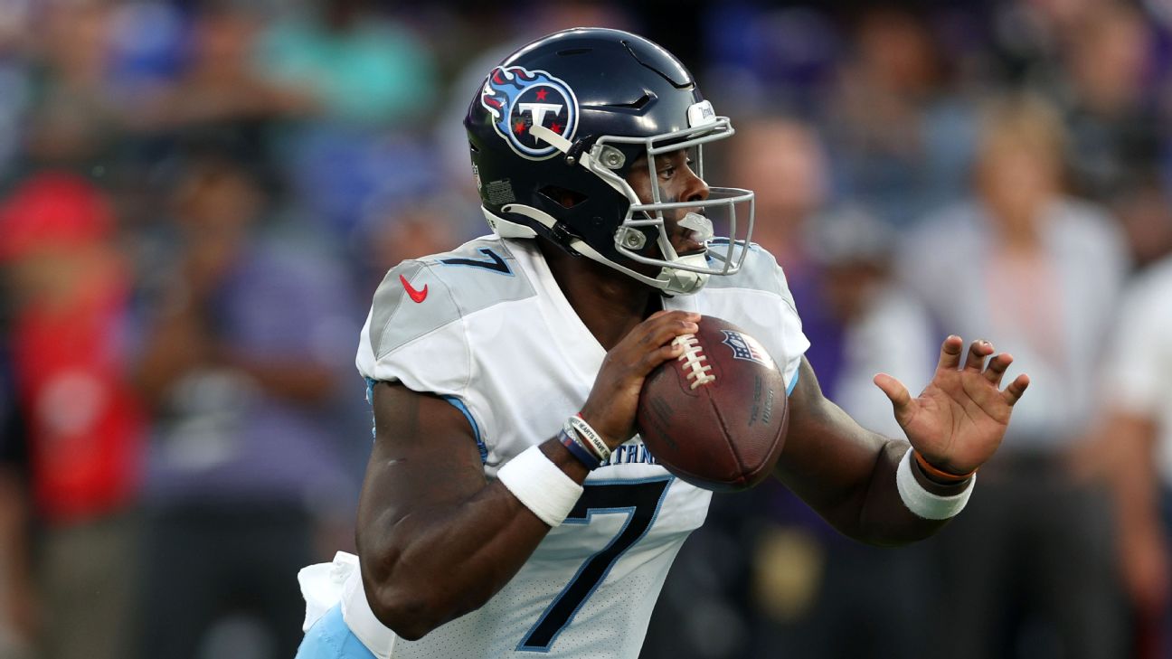 Tennessee Titans rookie QB Malik Willis making strides in