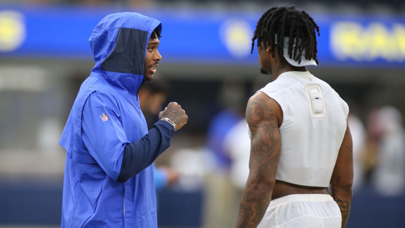 Derwin & Jalen Link Up At Pro Bowl 