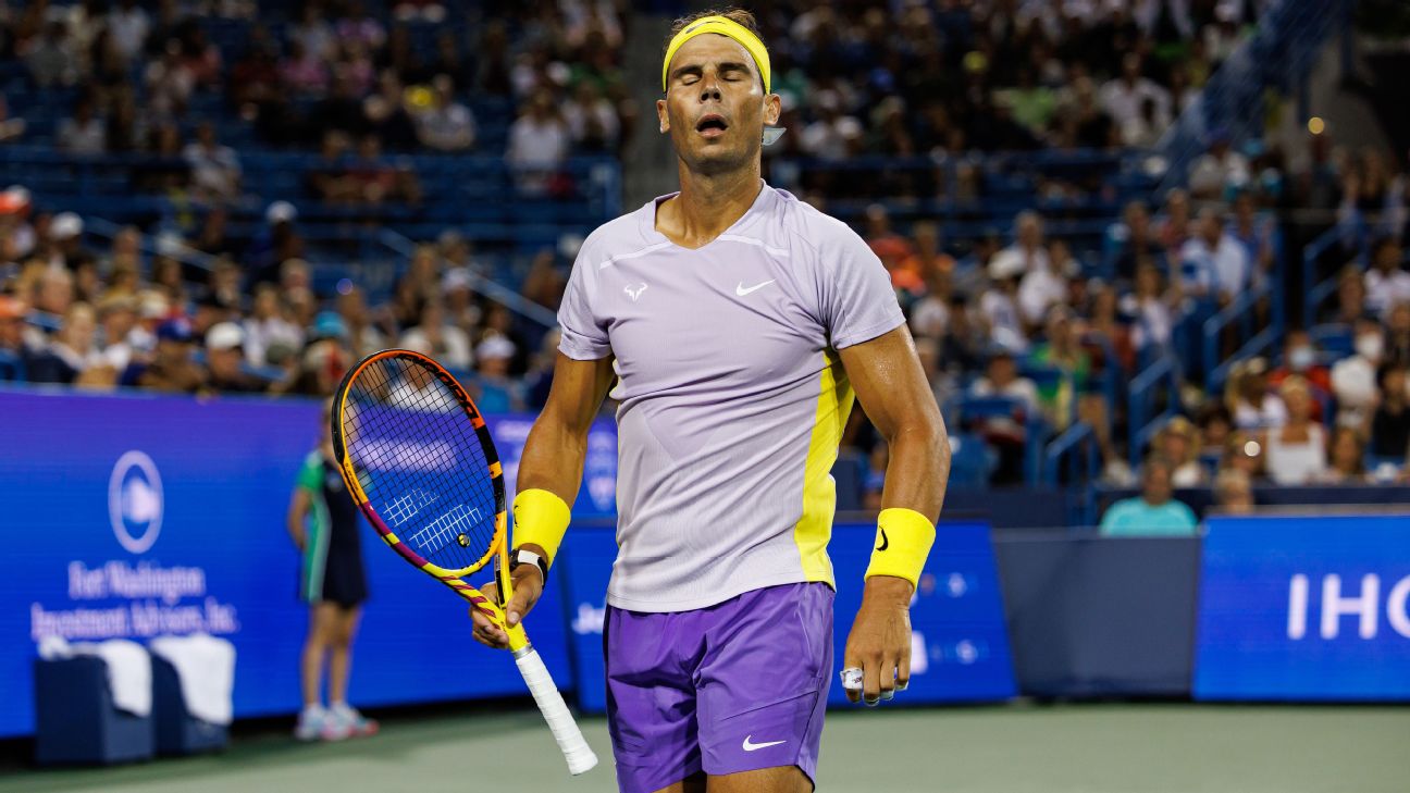 Borna Coric spoils Rafael Nadal’s return from 6-week layoff with 3-set win at Western & Southern Open