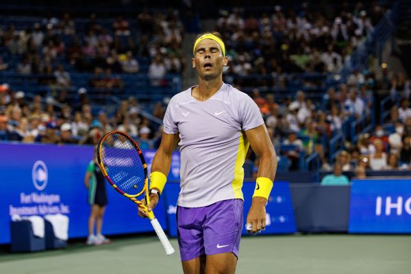 Nadal loses in first match since Wimbledon exit