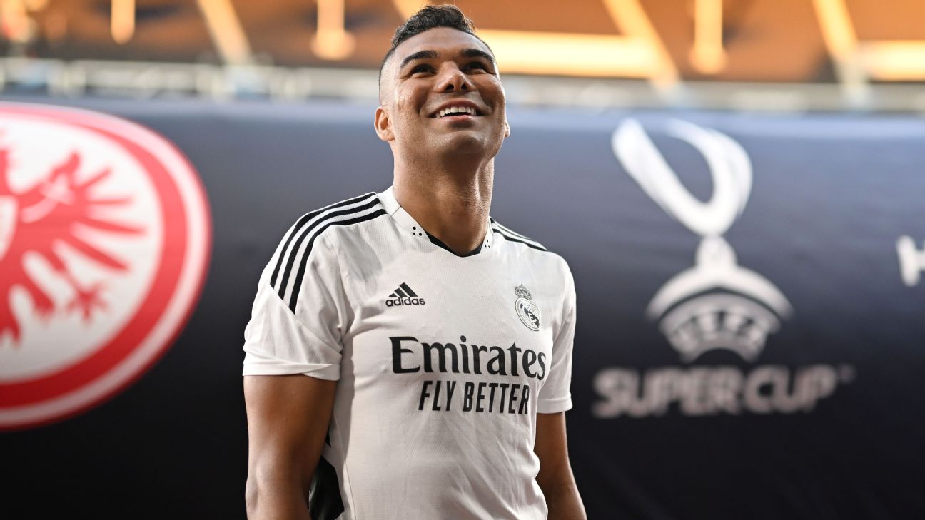 Real Madrid acerta a venda de Casemiro para o Manchester United por R$ 365  milhões