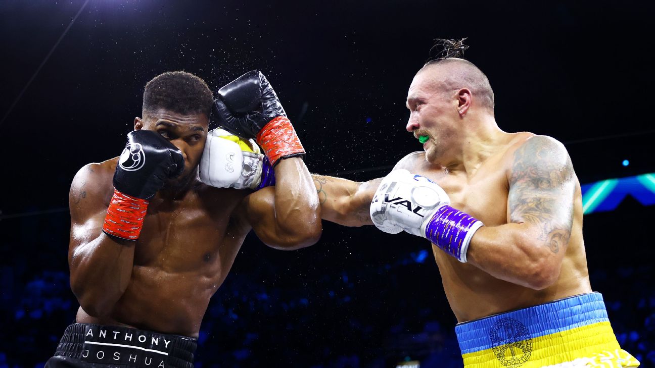 Oleksandr Usyk bests Anthony Joshua by split decision, calls out Tyson Fury 