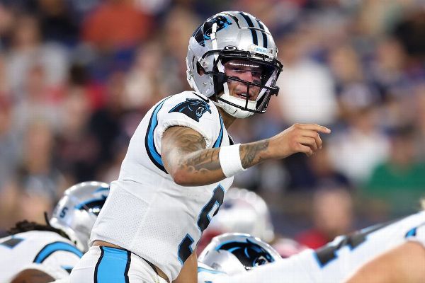 Panthers QB Corral (foot) likely out for season