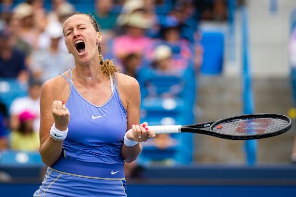Kvitova, Garcia into Cincinnati women's final