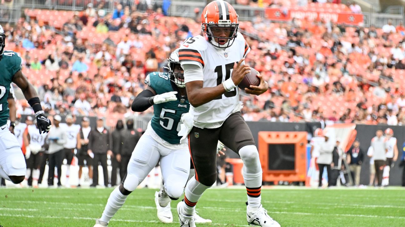 Josh Dobbs returning to Cleveland Browns to be Deshaun Watson's backup