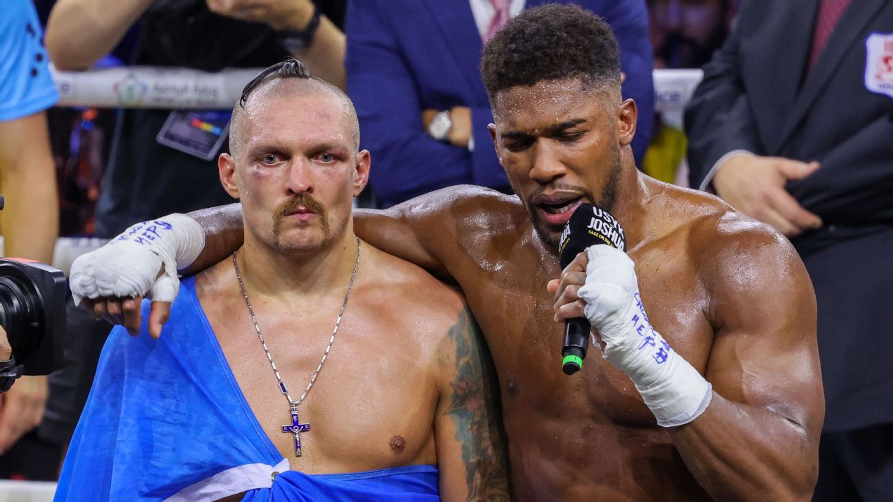 Hungry Anthony Joshua plans December return after Oleksandr Usyk rematch defeat
