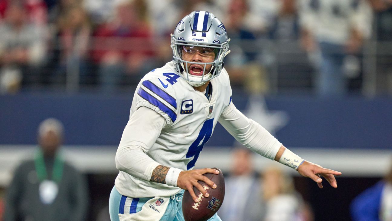 Cowboys ganan a Lions con dos touchdowns de Ezekiel Elliott y el regreso de  Dak Prescott