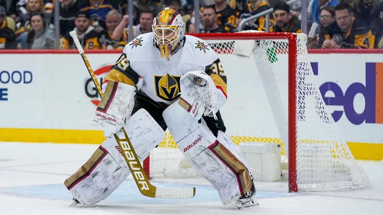 Logan Thompson Has Made the Golden Knights Goalie Situation Interesting