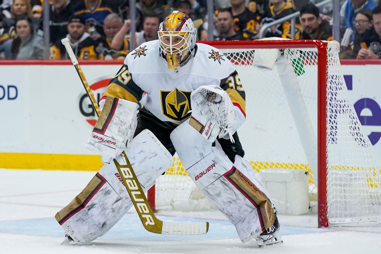 Vegas to use platoon in goal to replace Lehner