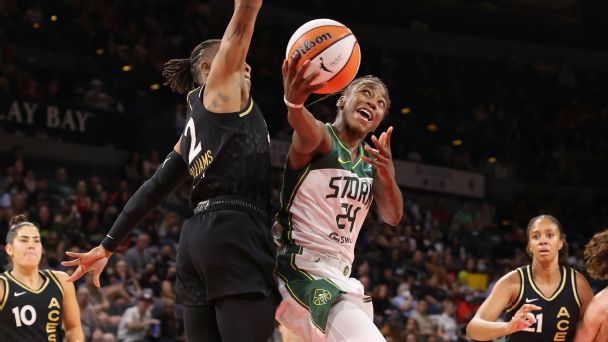 WNBA semifinal predictions: Why Las Vegas and Chicago are the favorites thumbnail