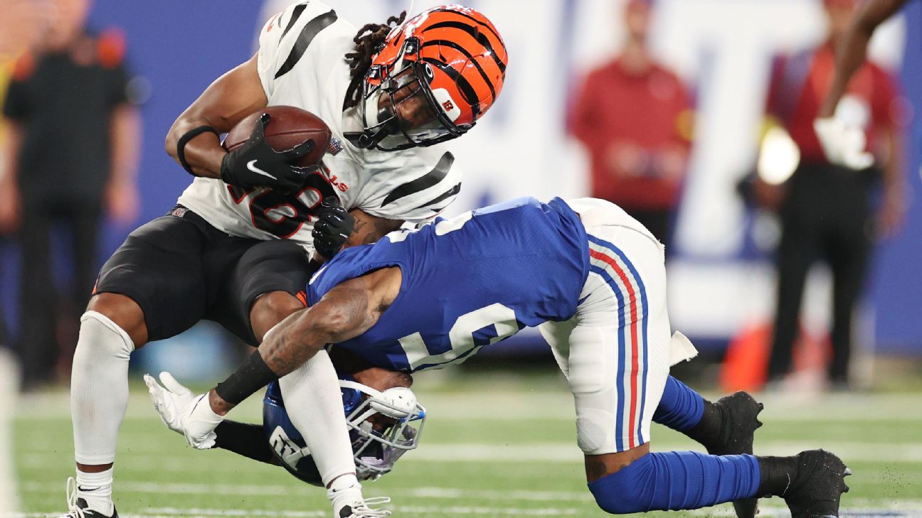 Cordell Volson went from nine-man football to the Bengals' left guard