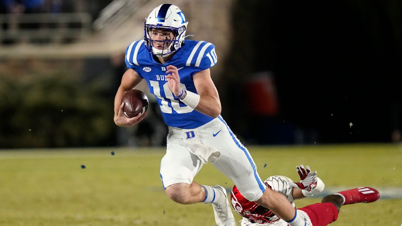 Riley Leonard - Duke Blue Devils Quarterback - ESPN (IN)