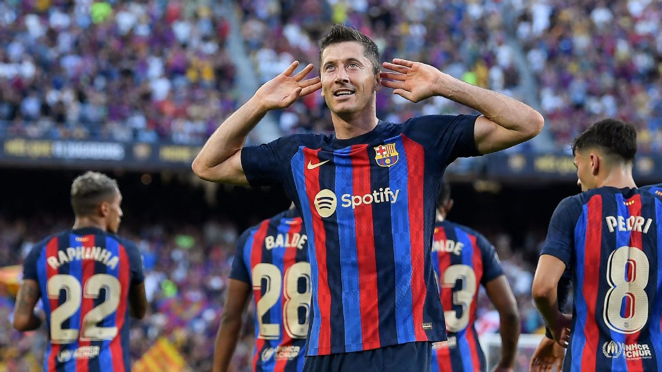Lewandowski, Barcelona's other signings transform Nou win over Valladolid