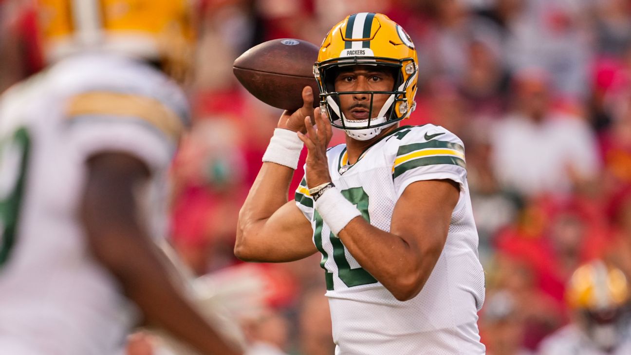 Why Packers rooks may mesh better with Jordan Love than Aaron Rodgers -  ESPN - Green Bay Packers Blog- ESPN