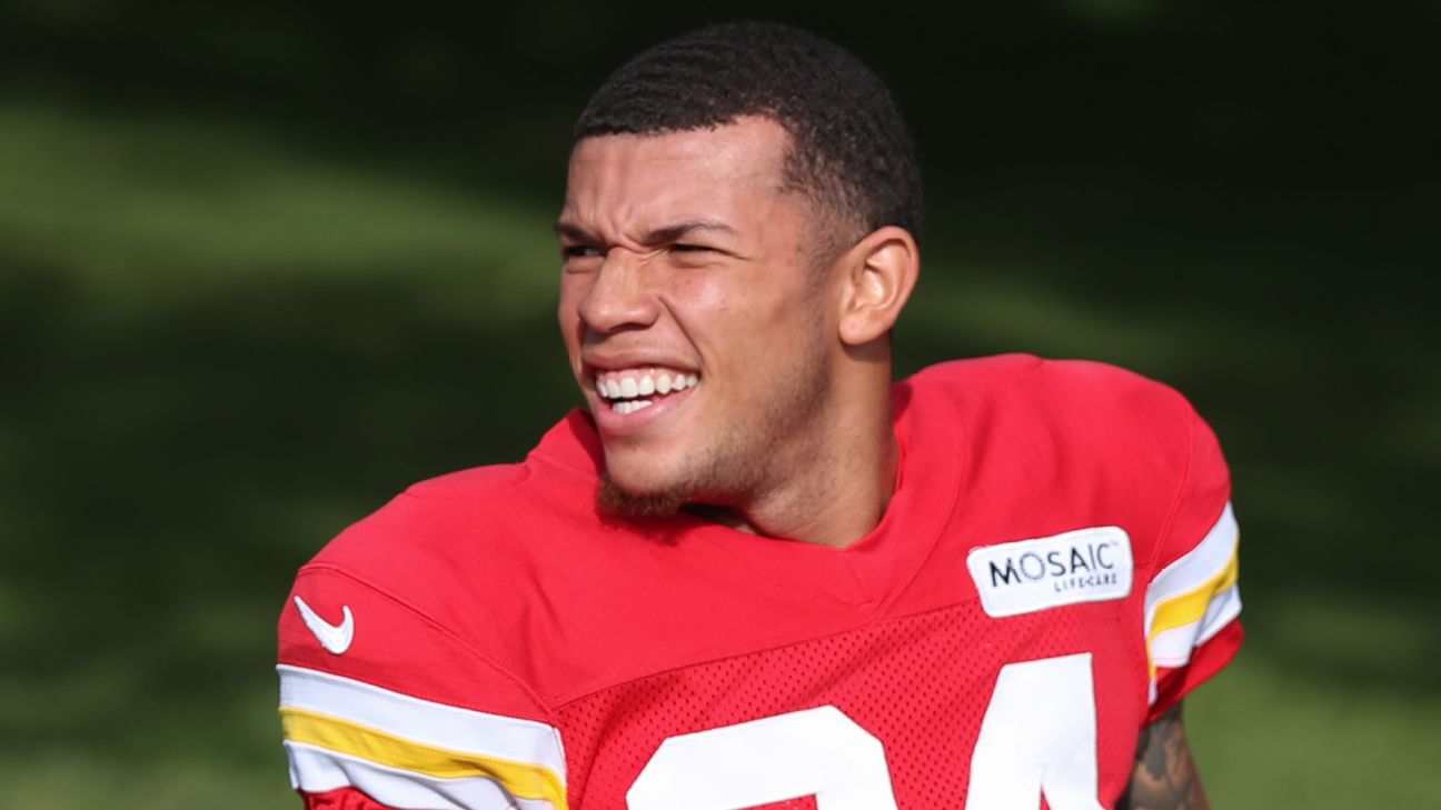 Kansas City Chiefs' Nic Jones is familiar with new teammate Skyy Moore