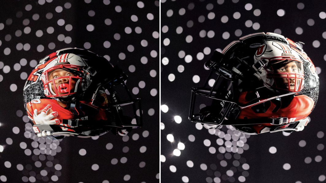 Utes to honor Jordan, Lowe with helmet design during regular-season finale
