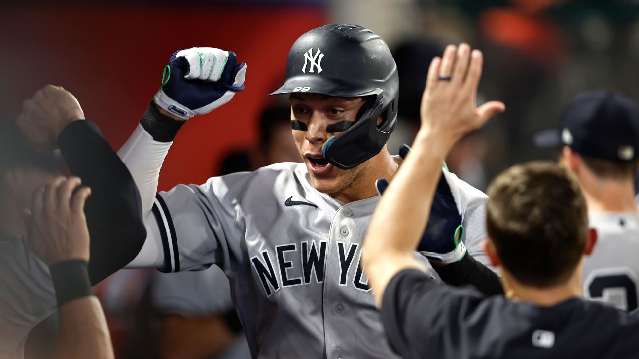 Analysts predict the number of home runs Aaron Judge will hit in 2023