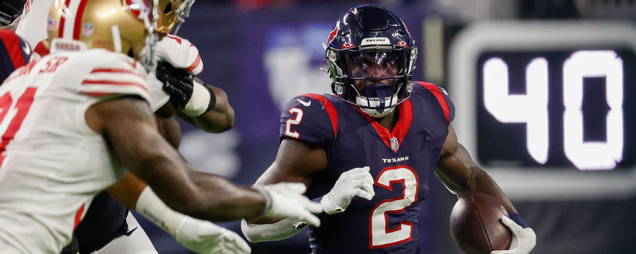 Dameon Pierce Becomes Liability at Sportsbooks After Texans Cut Marlon Mack