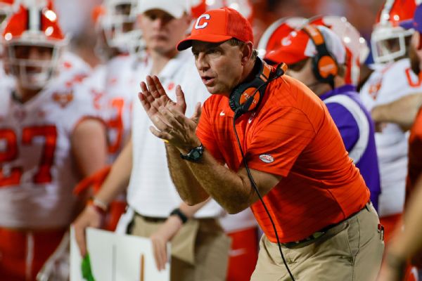 Dabo, Clemson agree to new 10-year, $115M deal