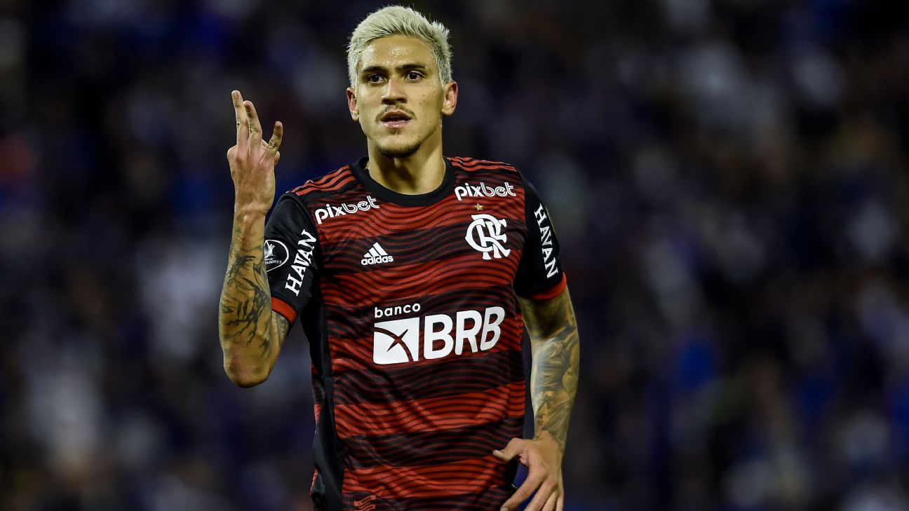 Queria, mas não levou: Vélez não dá bola do jogo a Pedro, destaque do  Flamengo, flamengo