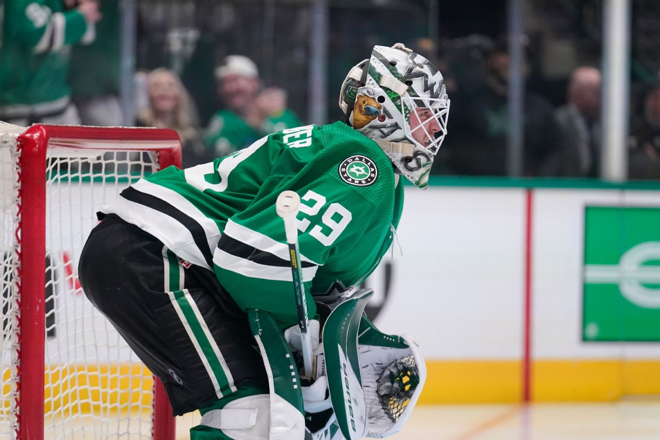 Jake Oettinger makes history as the Dallas Stars tie the series up at 1