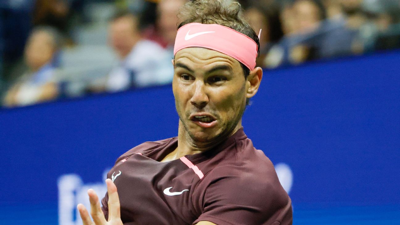 Rafael Nadal defeats Fabio Fognini in four sets in second-round US Open match