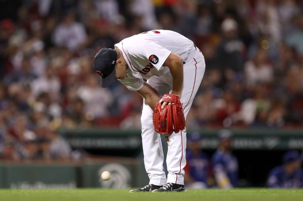 Red Sox's Pivetta hit by comebacker, exits start