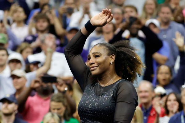 Serena's US Open farewell a massive ratings hit