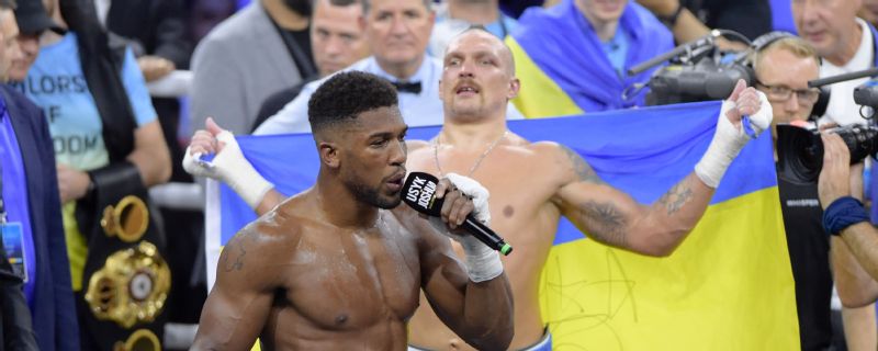 Usyk defends AJ over postfight reaction in Jeddah