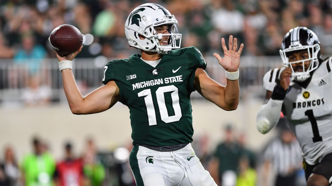 A closer look at Michigan State's QB competition with Payton