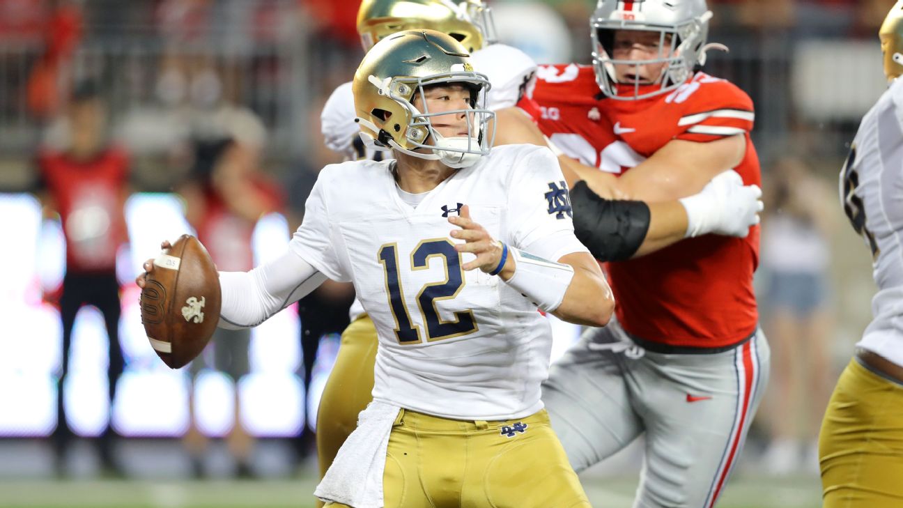 What happens now for Notre Dame with quarterback Tyler Buchner hurt?