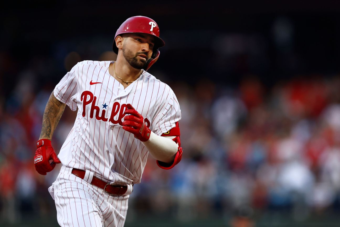 Phillies OF Castellano on IL with oblique injury | The Game Nashville