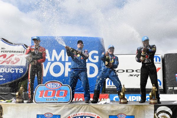 Anderson, Capps win at NHRA Nationals in Indy