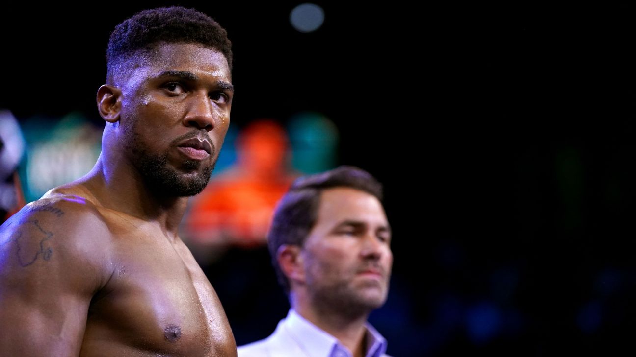 If Anthony Joshua cant get title fight, hed consider a boxing match with former UFC champ Francis Ngannou