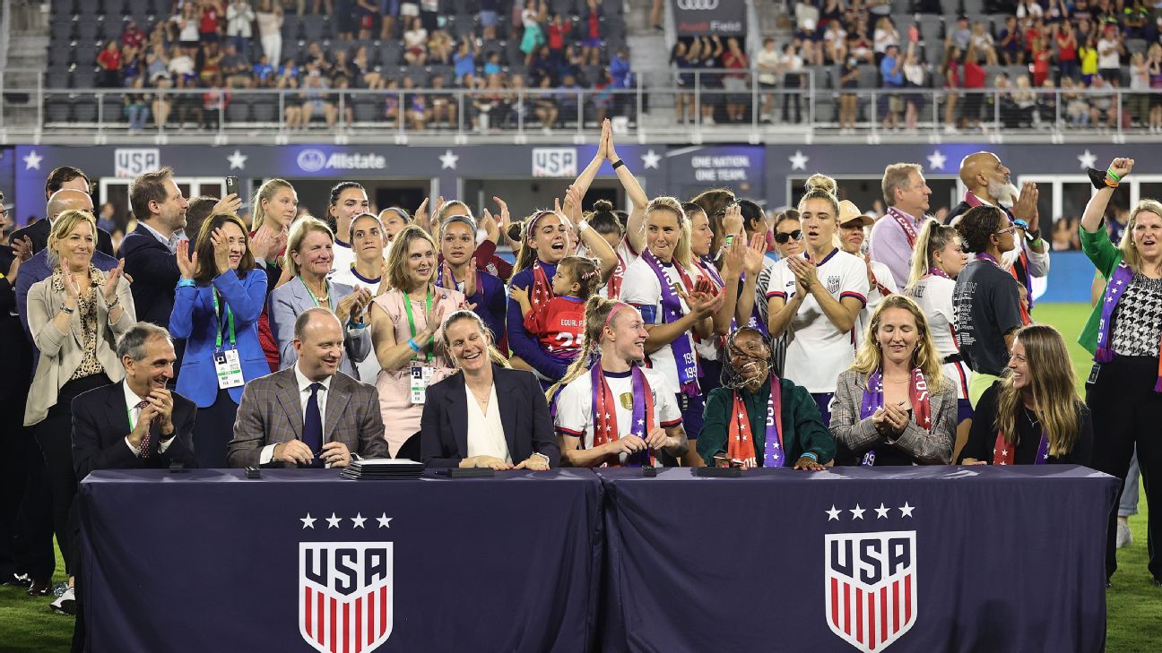 U.S. women's, men's soccer make CBAs official