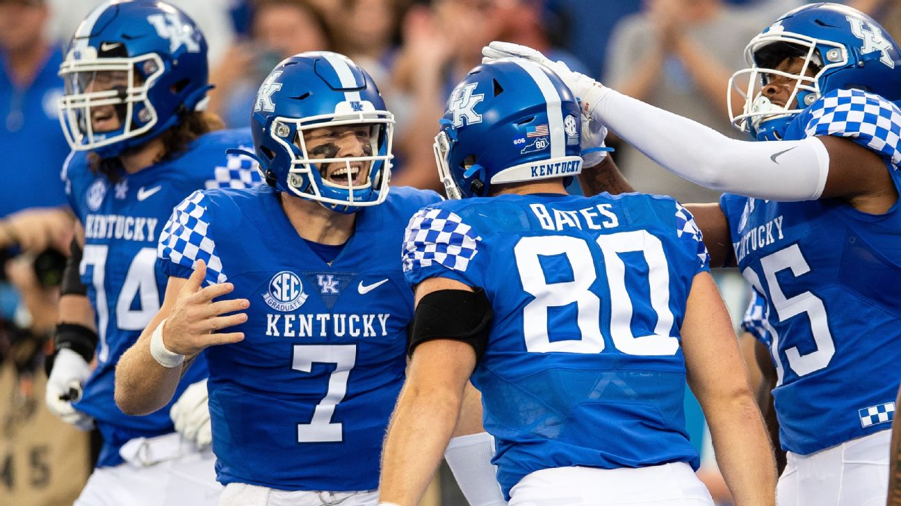 College football Week 2 Big test for KentuckyFlorida, rare meeting