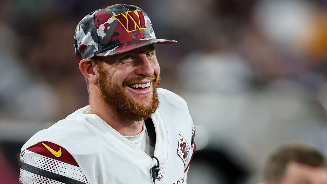 Carson Wentz free agency news: Commanders release QB - DraftKings