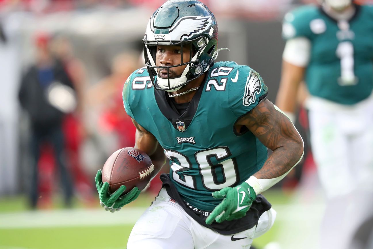 Eagles RB Sanders is ‘ready to go’ from injury