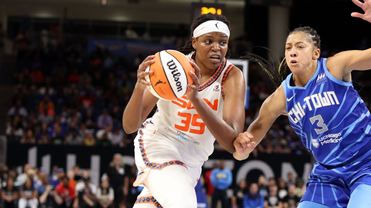 Connecticut Sun oust defending champ Chicago Sky in 5 games to reach ...