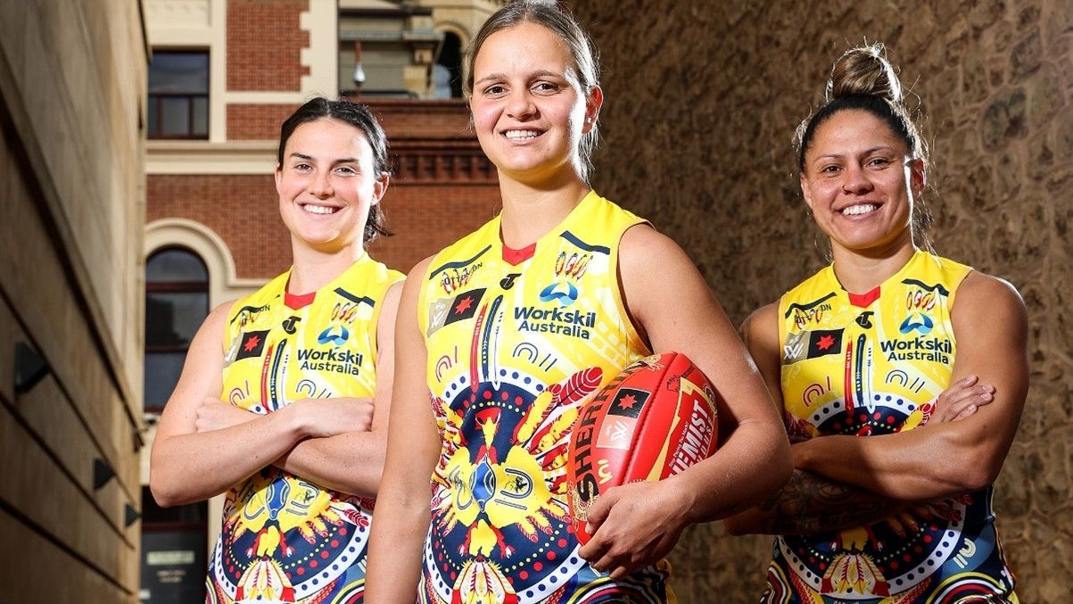 One Club, one family, one design: Fremantle's AFLW Indigenous jumper