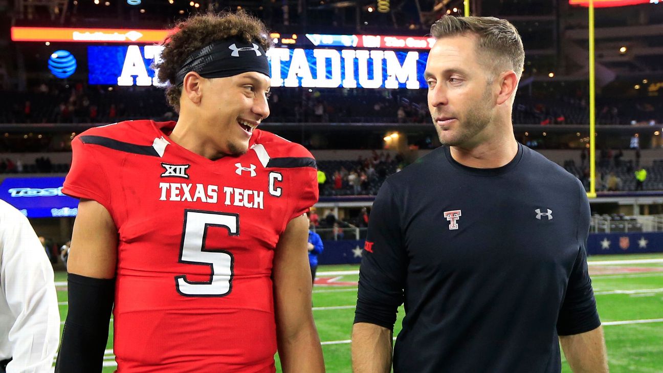 Kliff Kingsbury, Patrick Mahomes - ESPN 98.1 FM - 850 AM WRUF